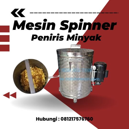 Jual Mesin Spinner Peniris Minyak Kabupaten Mukomuko
