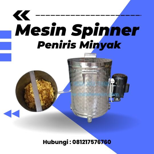 Jual Mesin Spinner Peniris Minyak Kabupaten Rejang Lebong