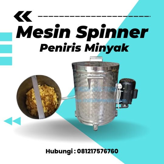 Jual Mesin Spinner Peniris Minyak Kabupaten Banjarnegara