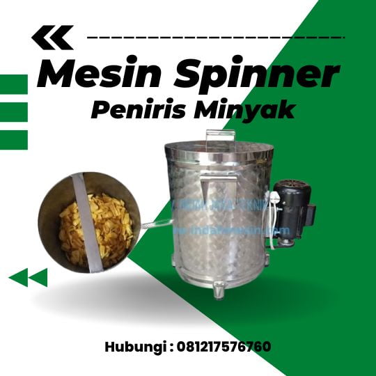 Jual Mesin Spinner Peniris Minyak Kabupaten Seluma