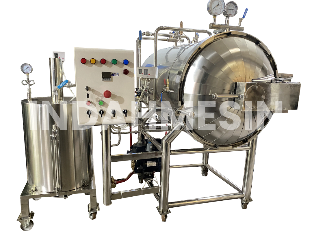 mesin retort horizontal